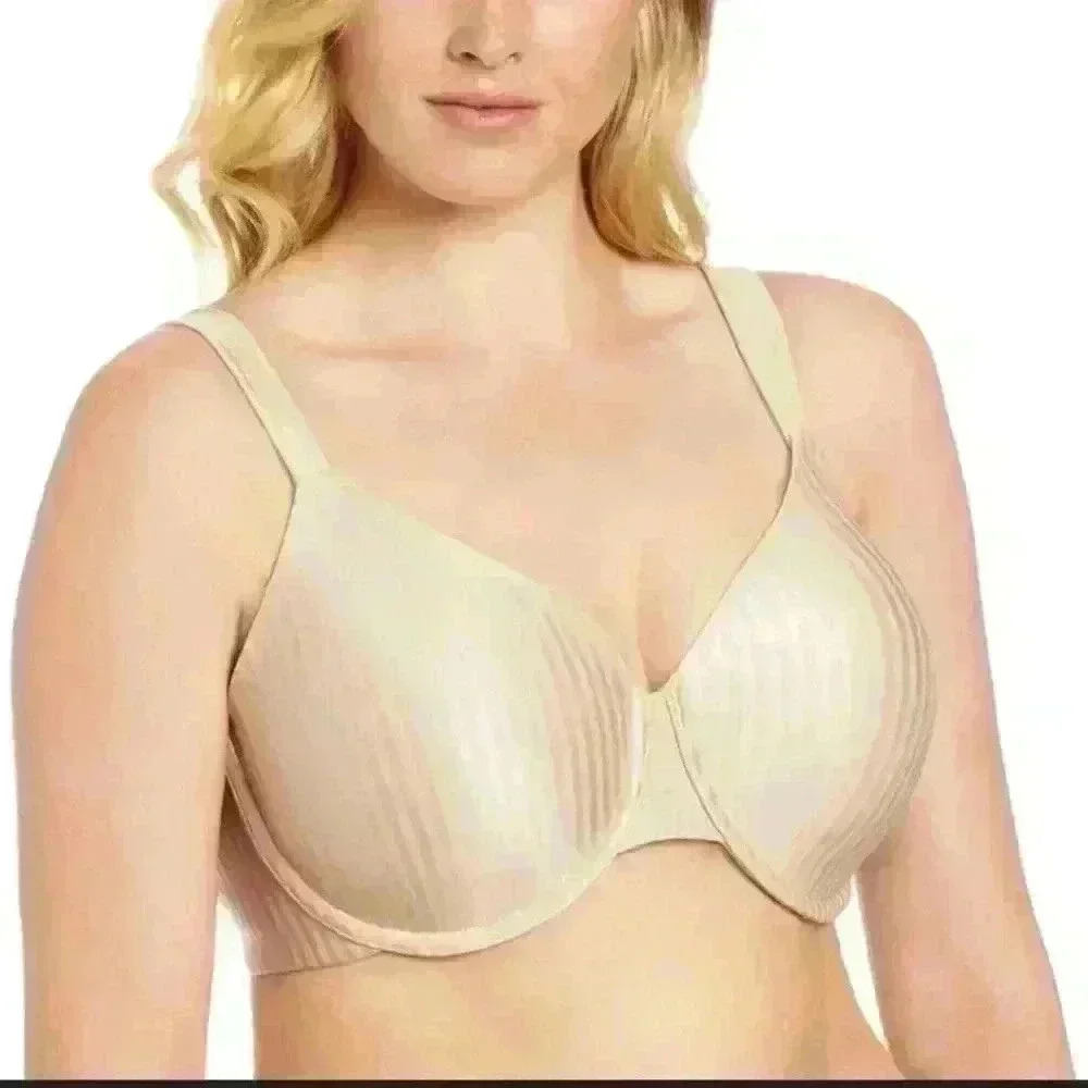 PLAYTEX Nude Stripe Secrets Perfectly Smooth Bra 40DD